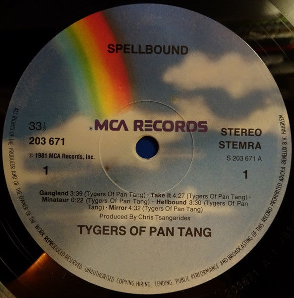 Tygers Of Pan Tang : Spellbound (LP, Album)