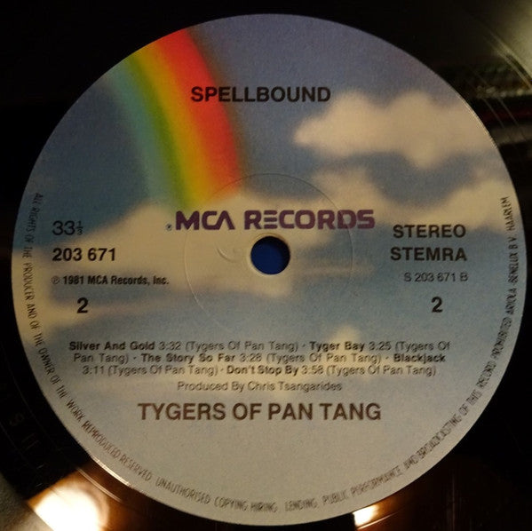 Tygers Of Pan Tang : Spellbound (LP, Album)