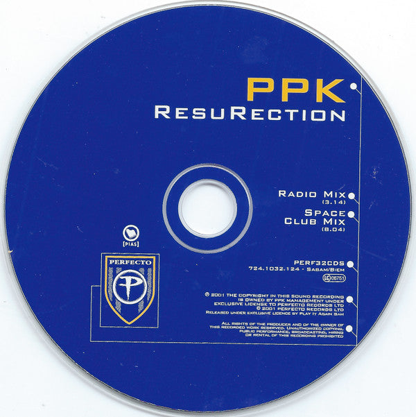PPK : ResuRection (CD, Single)