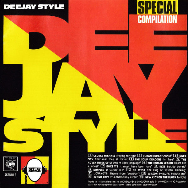 Various : Deejay Style - Special Compilation (CD, Comp)