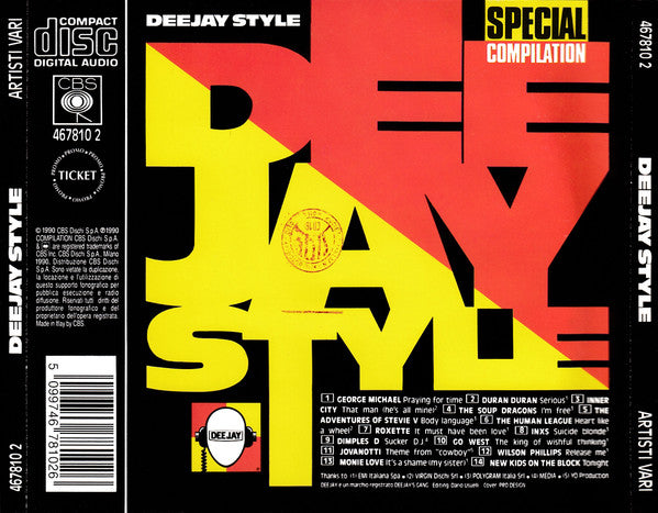 Various : Deejay Style - Special Compilation (CD, Comp)