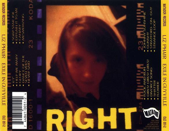 Liz Phair : Exile In Guyville (CD, Album)