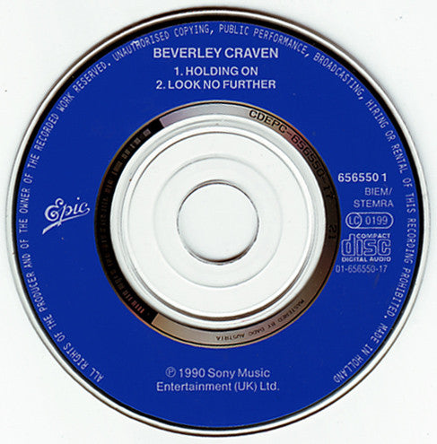 Beverley Craven : Holding On (CD, Mini, Single)