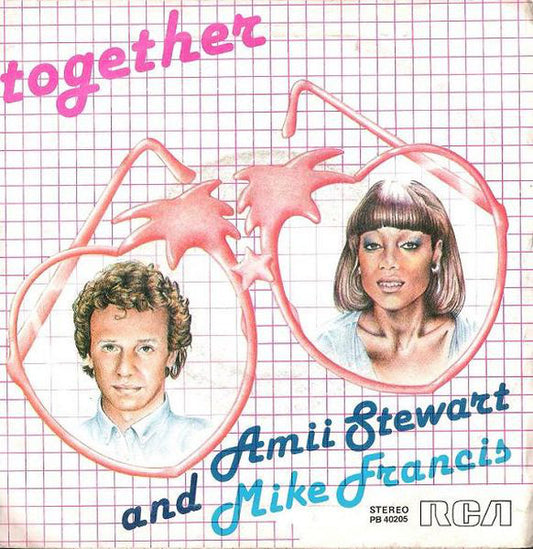 Amii Stewart And Mike Francis : Together (7", Single)