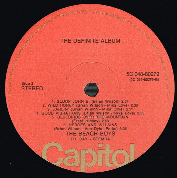 The Beach Boys : The Definite Album (LP, Comp, RE)