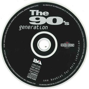 Various : Now The Music • The 90's Generation (CD, Comp)