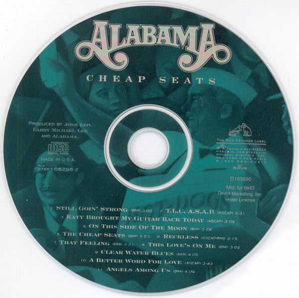 Alabama : Cheap Seats (CD, Album, Club)