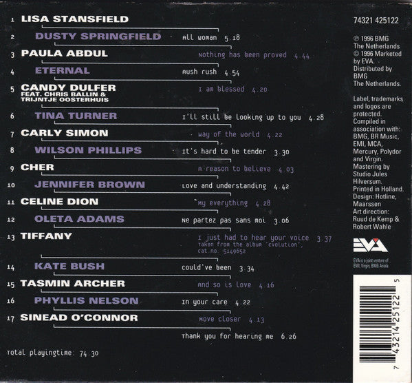 Various : Now The Music • All Woman (CD, Comp)