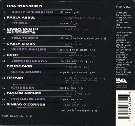 Various : Now The Music • All Woman (CD, Comp)
