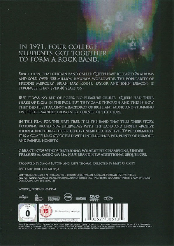 Queen : Days Of Our Lives - The Definitive Documentary Of The World's Greatest Rock Band (DVD-V)