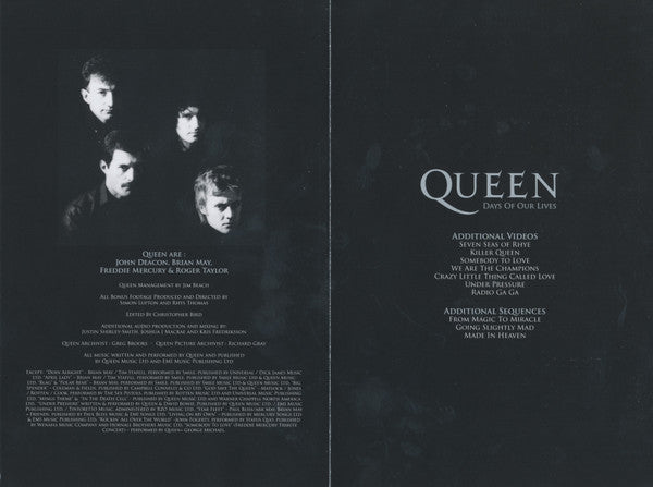 Queen : Days Of Our Lives - The Definitive Documentary Of The World's Greatest Rock Band (DVD-V)