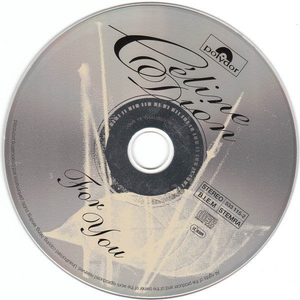 Céline Dion : For You (CD, Comp)