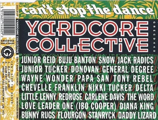 Yardcore Collective : Can't Stop The Dance (CD, Single)