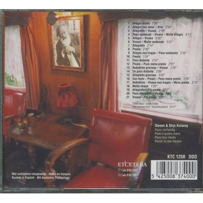Johannes Brahms, Steven & Stijn Kolacny : Hungarian Dances - Hongaarse Dansen - Danses Hongroises - Ungarische Tänze : Piano 4 Hands (CD, Album)