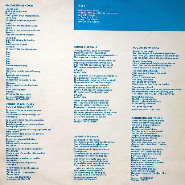 Lio : Lio (LP, Album)