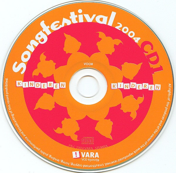 Kinderen voor Kinderen : Songfestival 2004 (2xCD, Comp)