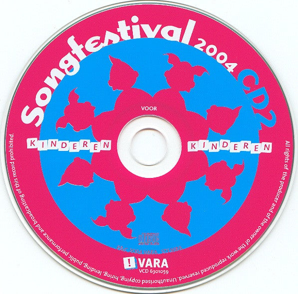 Kinderen voor Kinderen : Songfestival 2004 (2xCD, Comp)