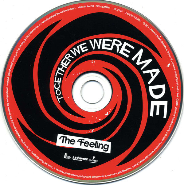 The Feeling : Together We Were Made (CD, Album)