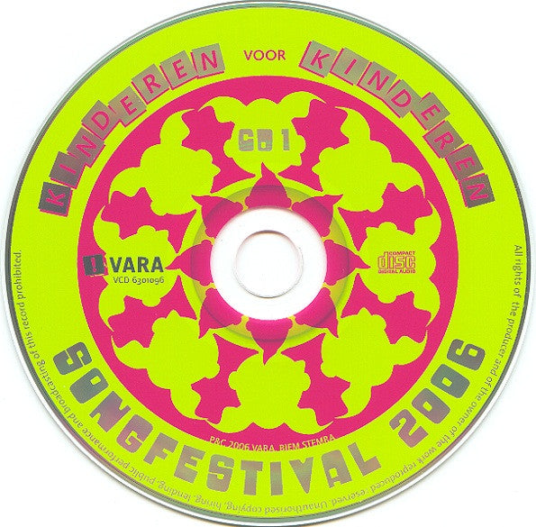 Kinderen voor Kinderen : Songfestival 2006 (2xCD, Comp)