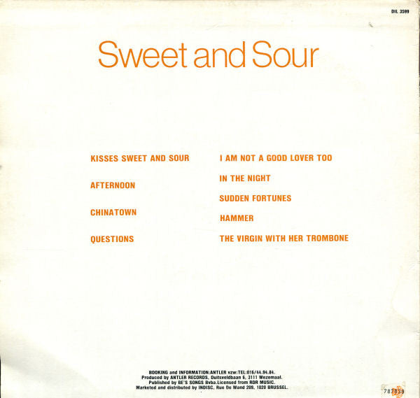 2 Belgen : Sweet And Sour (LP, Album)