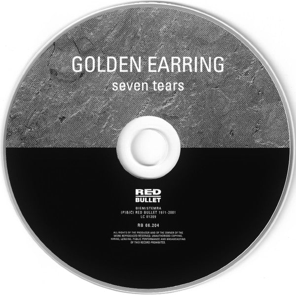 Golden Earring : Seven Tears (CD, Album, RE)