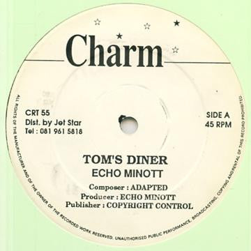 Echo Minott : Tom's Diner (12")