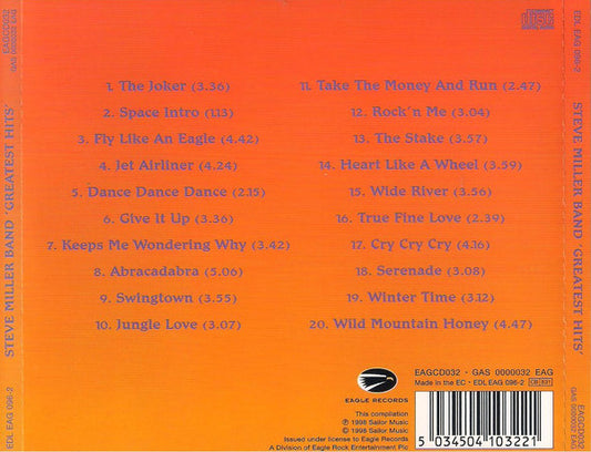 Steve Miller Band : Greatest Hits (CD, Comp, RM)