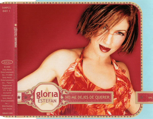 Gloria Estefan : No Me Dejes De Querer (CD, Single, Promo)