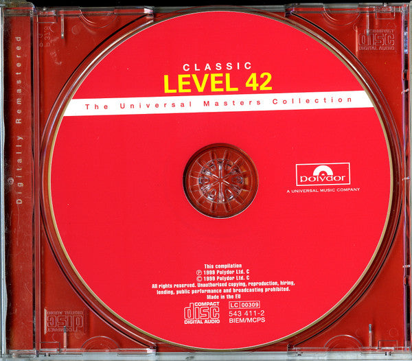 Level 42 : Classic Level 42 (CD, Comp, RM)