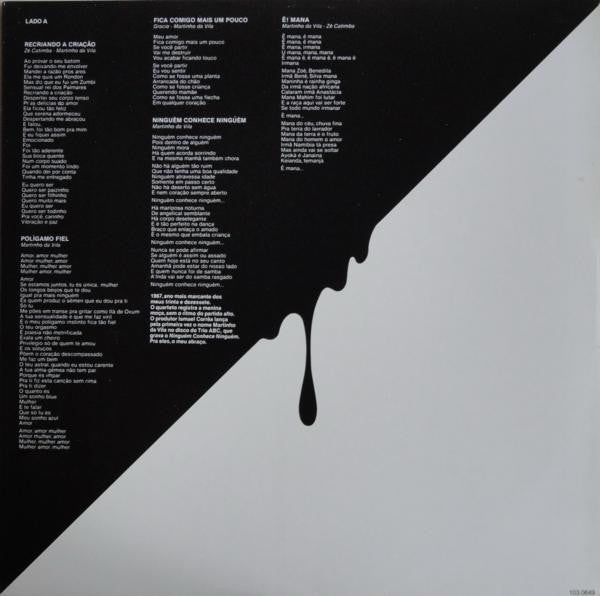 Martinho Da Vila : Criações E Recriações (LP, Album)