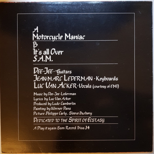 Three Angry Poles : Motorcycle Maniac (12")