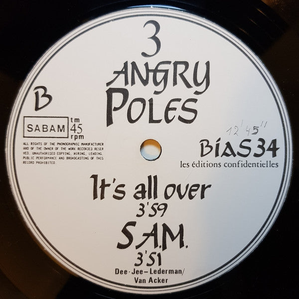 Three Angry Poles : Motorcycle Maniac (12")