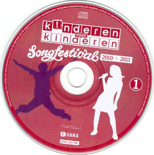 Kinderen voor Kinderen : Songfestival 2010-2011 (2xCD, Comp)