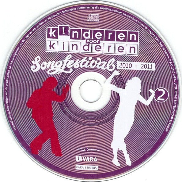 Kinderen voor Kinderen : Songfestival 2010-2011 (2xCD, Comp)