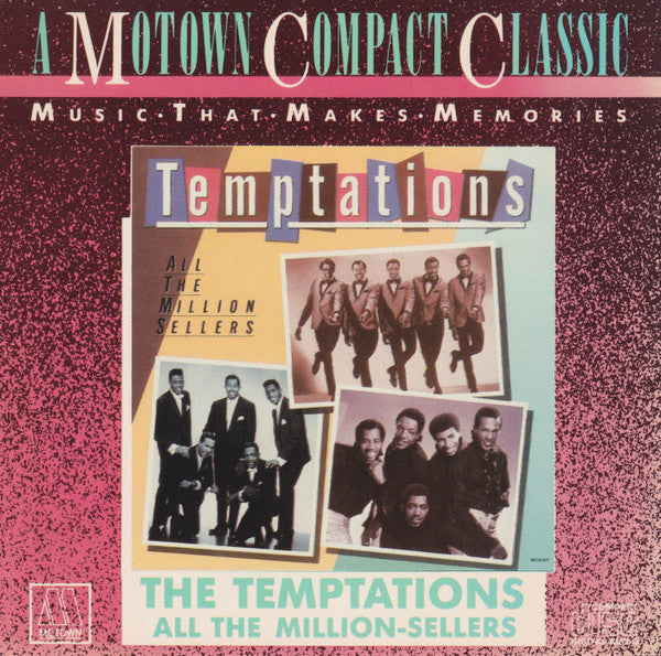 The Temptations : All The Million Sellers (CD, Comp)