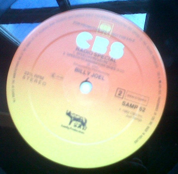 Billy Joel : Radio Special (Pressure / Scandinavian Skies) (12", Maxi, Promo)