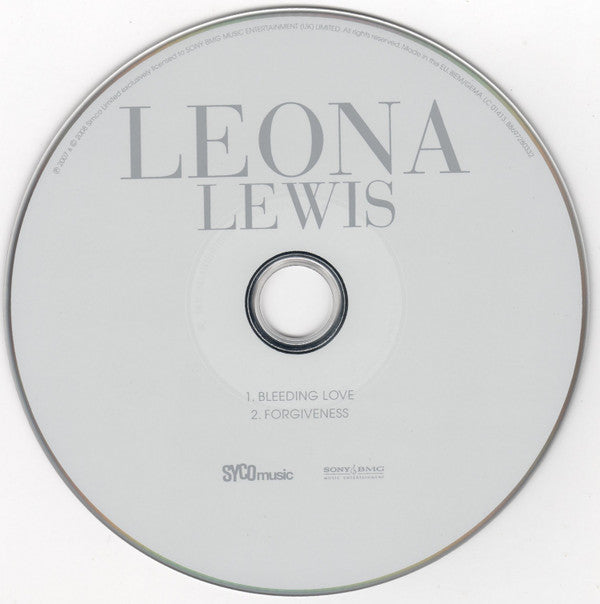 Leona Lewis : Bleeding Love (CD, Single, Car)