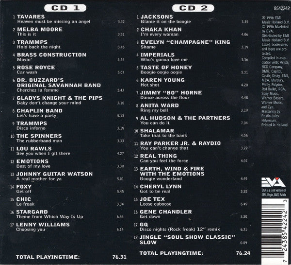 Various : Ferry Maat's Soulshow - 25th Anniversary Collection - The Seventies Part 2 (2xCD, Comp)