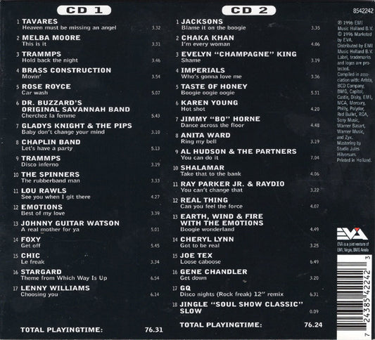 Various : Ferry Maat's Soulshow - 25th Anniversary Collection - The Seventies Part 2 (2xCD, Comp)