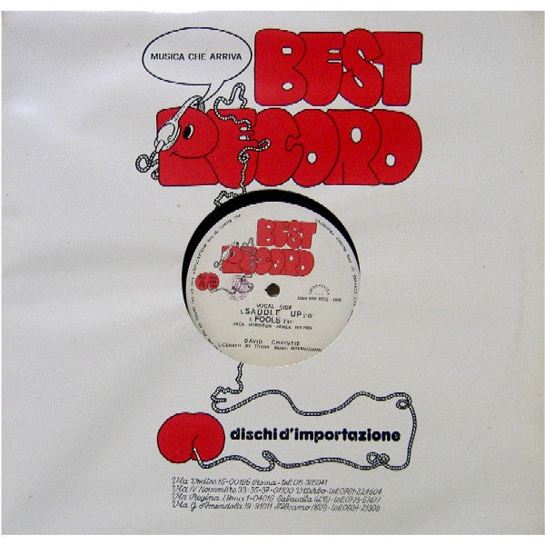 David Christie : Saddle Up (12")