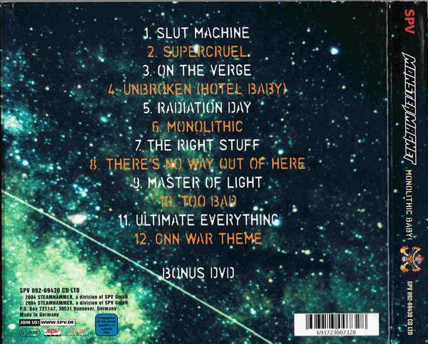 Monster Magnet : Monolithic Baby! (CD, Album + DVD-V + Ltd, Dig)