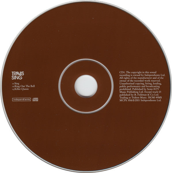 Travis : Sing (CD, Single, CD1)