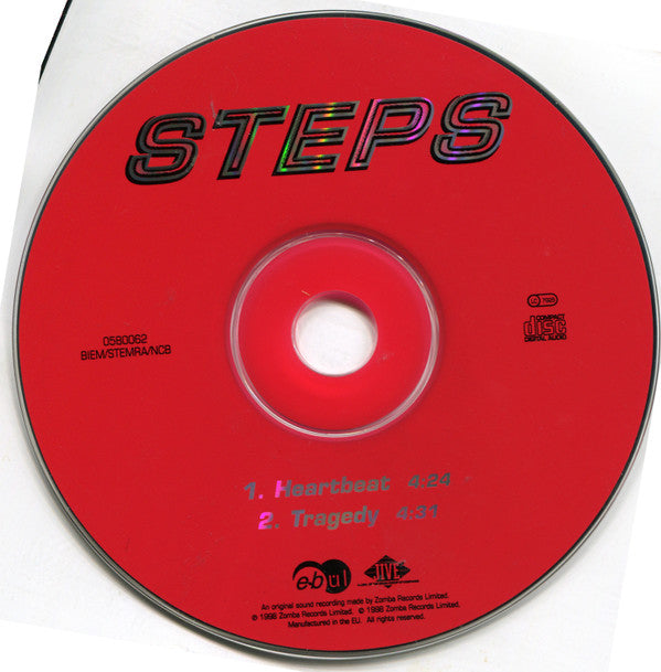 Steps : Heartbeat / Tragedy (CD, Single)