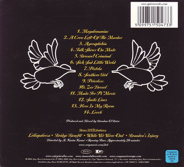 Incubus (2) : A Crow Left Of The Murder... (CD, Album + DVD-V, PAL + Ltd, Dig)
