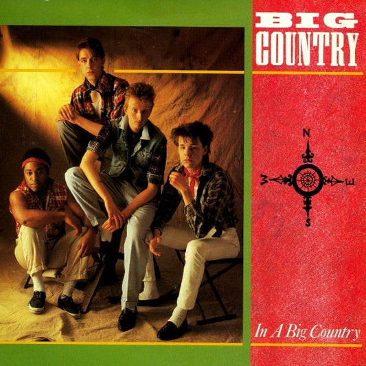 Big Country : In A Big Country (7", Single, Pap)