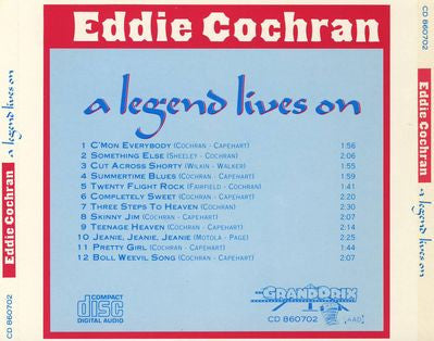 Eddie Cochran : A Legend Lives On (CD, Comp)