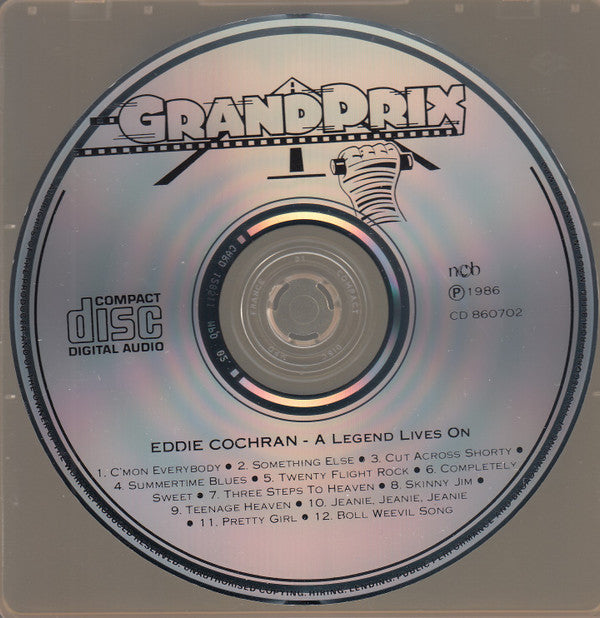 Eddie Cochran : A Legend Lives On (CD, Comp)