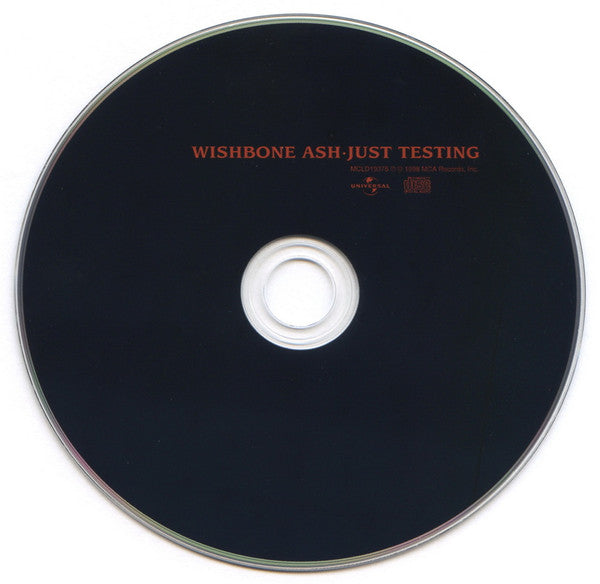 Wishbone Ash : Just Testing (CD, Album, RE, RM)