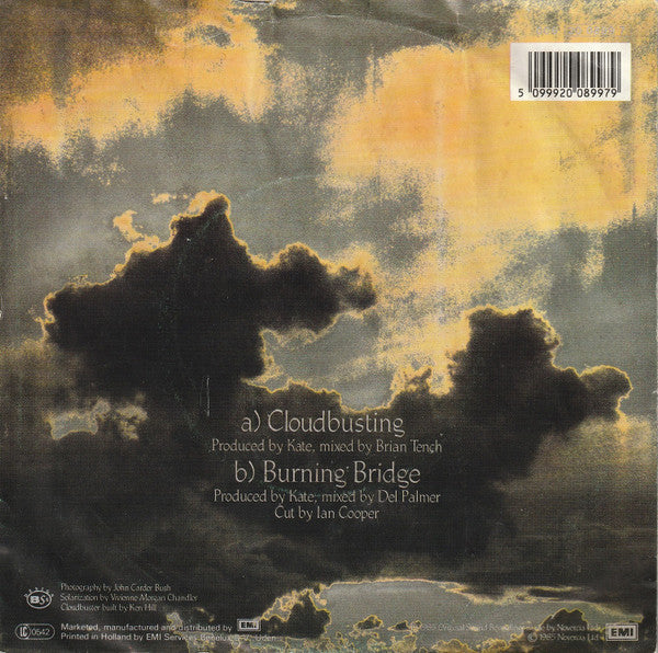 Kate Bush : Cloudbusting (7", Single)