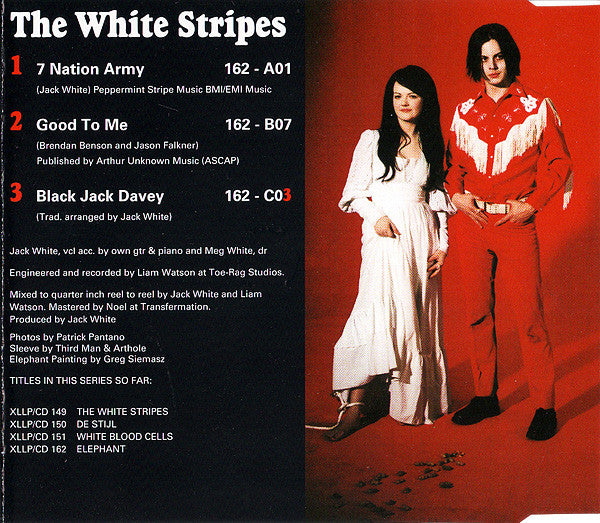 The White Stripes : 7 Nation Army (CD, Single)
